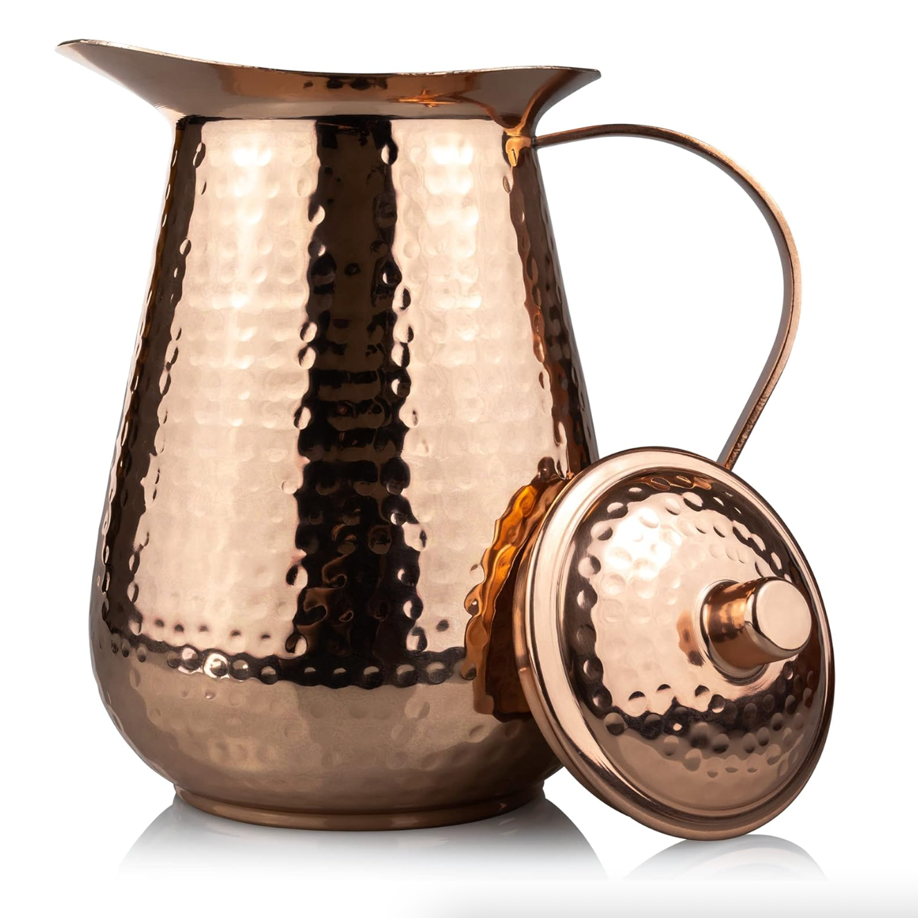 Handcrafted 100% Pure Copper Ayruveda Water Pitcher