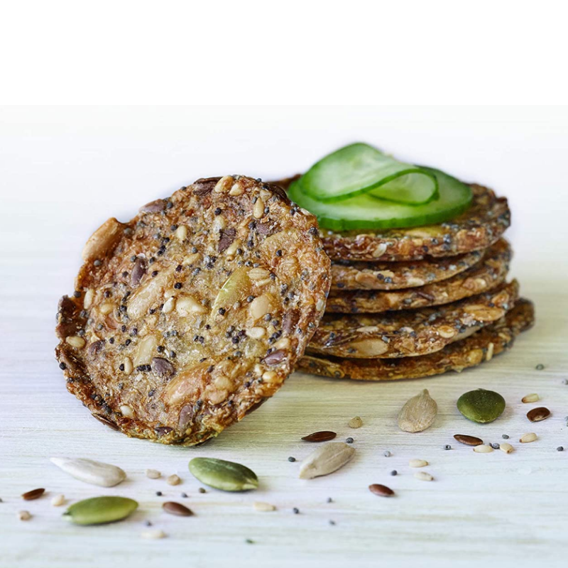 Mary's Gone Crackers Super Seed Crackers, Organic Plant Based Protein, Gluten Free, Everything