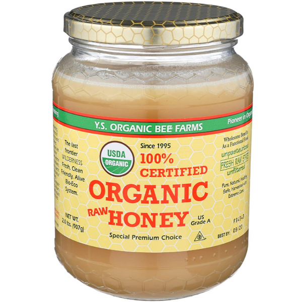 YS Organic Bee Farms Raw Honey 32oz