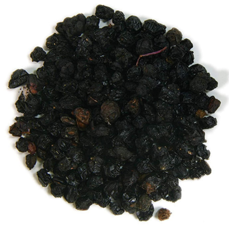 Frontier Black Elderberries Organic Sambucus Nigra Dried Fruit 1 Lb