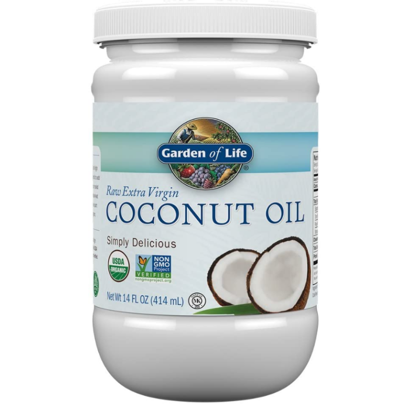 Garden of Life Organic Coconut Oil Extra Virgin Unrefined Cold Pressed