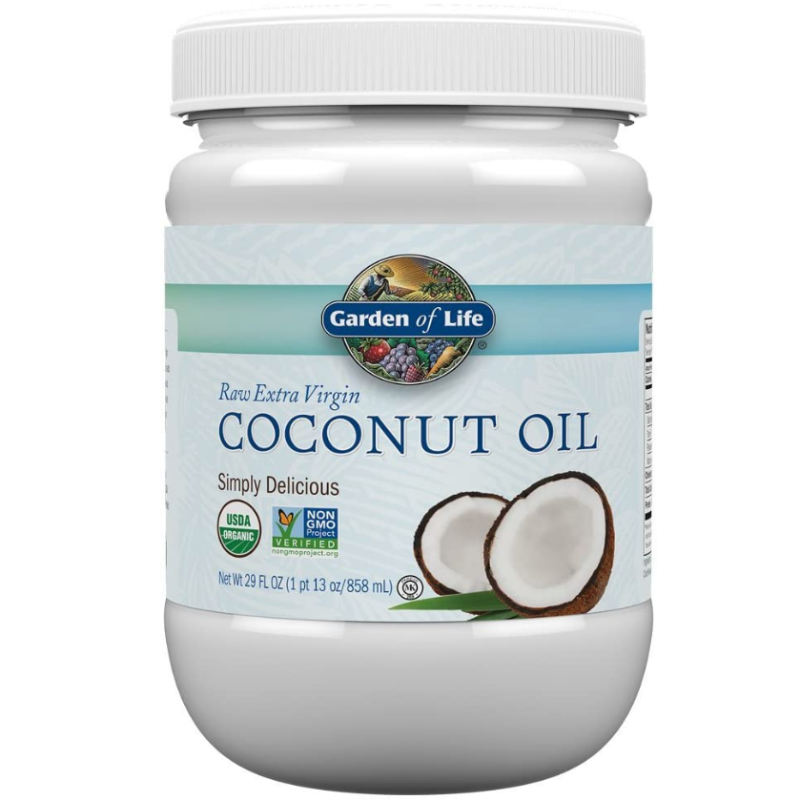 Garden of Life Organic Coconut Oil Extra Virgin Unrefined Cold Pressed