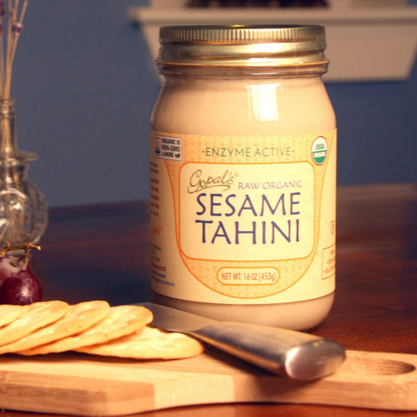 Gopal's Raw Organic Sesame Tahini 16 oz