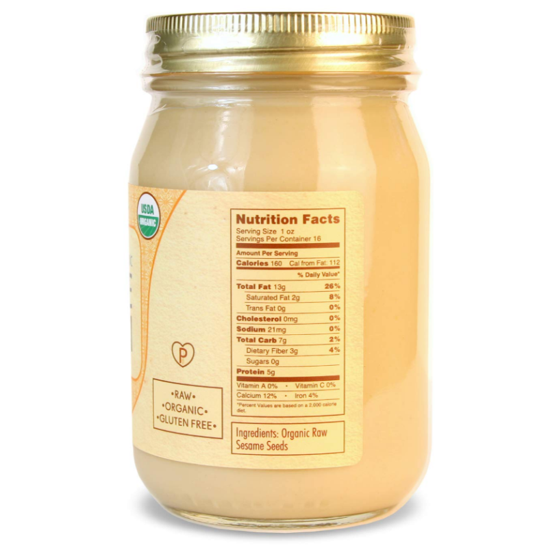 Gopal's Raw Organic Sesame Tahini 16 oz