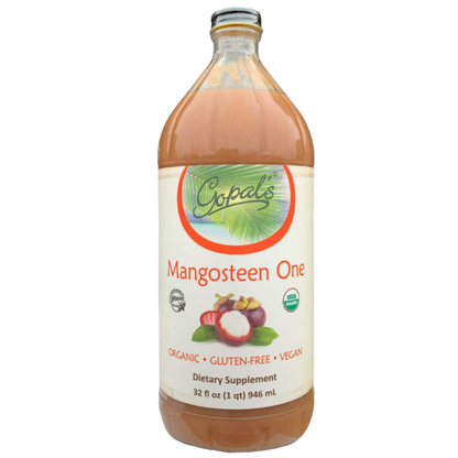 Gopal's Healthfoods Mangosteen One Pure Organic Mangosteen Juice