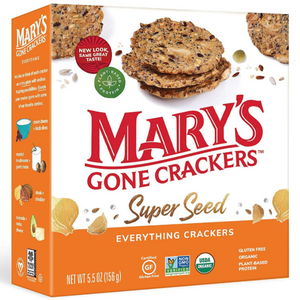 Marys Gone Crackers Super Seed Organic Gluten Free Plant Based Protein