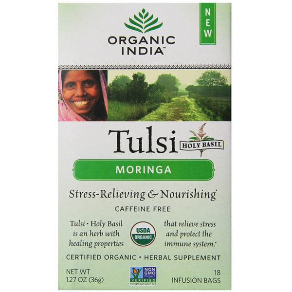 Organic India Holy Basil Tulsi Herb Tea Bags