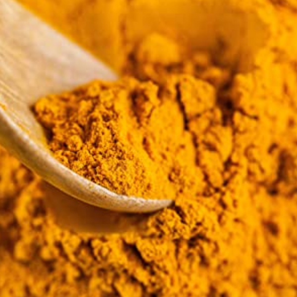 Organic Raw Turmeric Root Powder with Curcumin - Lab Tested for Purity