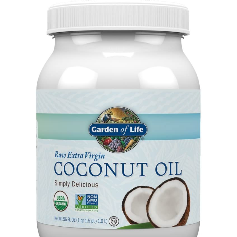 Garden of Life Organic Coconut Oil Extra Virgin Unrefined Cold Pressed