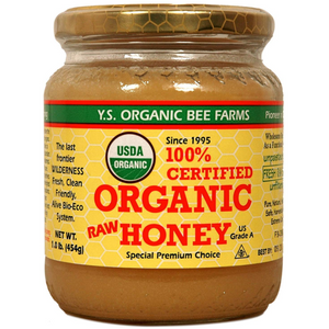 YS Bee Farms Organic Raw HOney 16oz
