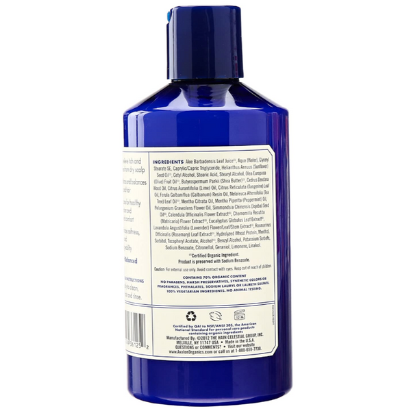 Avalon Organics Scalp Normalizing Tea Tree Mint Hair Conditioner 14oz